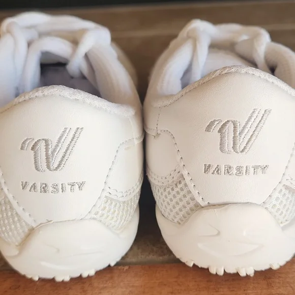Varsity Girls Cheer Athletic Sneakers White Size Girls 2 - Picture 4 of 12